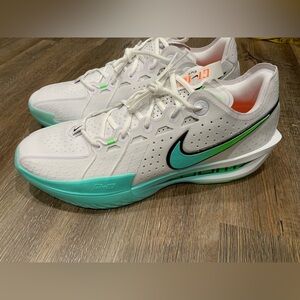 New Nike G.T. Cut 3 White Bleached Turquoise DV2913 107 Men’s Size 15